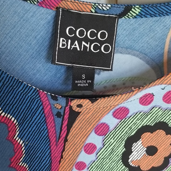 Adorable, Colorful COCO Bianco top, size s - Picture 2 of 2